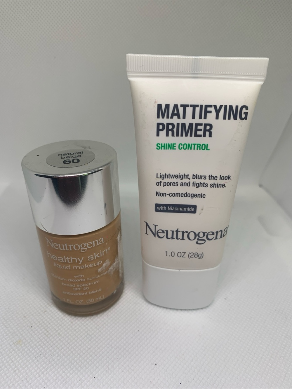 Neutrogena Mattifying Primer & Healthy Skin Liquid Makeup - Natural Beige 60